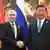 图为俄国总统普京去年10月在北京会晤中国国家主席习近平。（资料照）